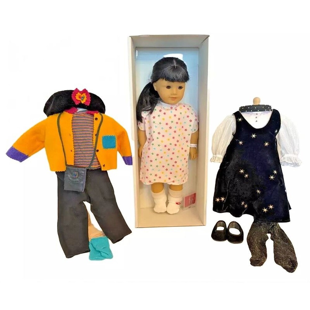 American Girl Doll Just Like You JLY 4 Black Hair Brown Eyes Vinyl LNIB 749/76